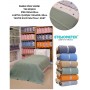ETEHOMETEX HAVUZLU PİKE TAKIMI %100 PAMUK TEK KİŞİLİK YEŞİL 8696474232089